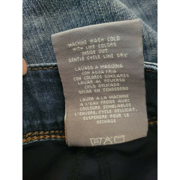 Melissa McCarthy Seven7 Medium Wash Pencil Skinny Jeans Plus Size 22 - Picture 9 of 9